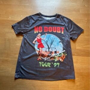 No Doubt Tour '97 Grey Graphic Tee